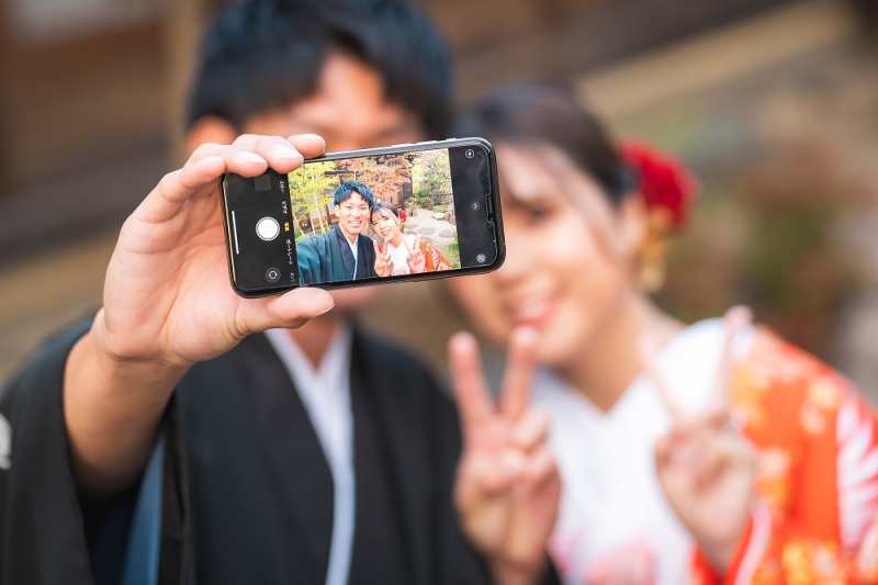 スマホでパシャリ☆