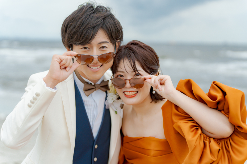 サングラスでカジュアルに!