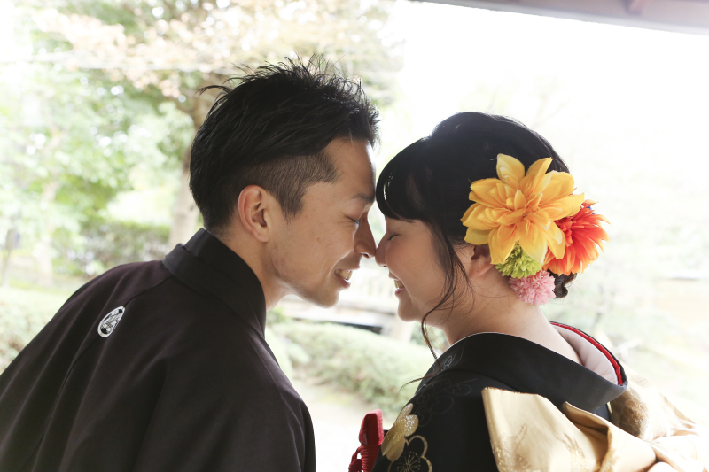 鼻キスショット♪