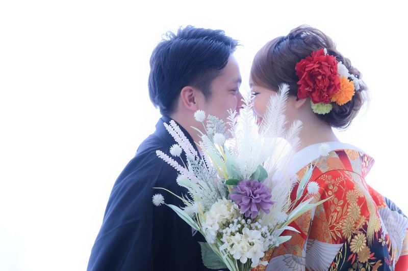 ブーケを使って♪