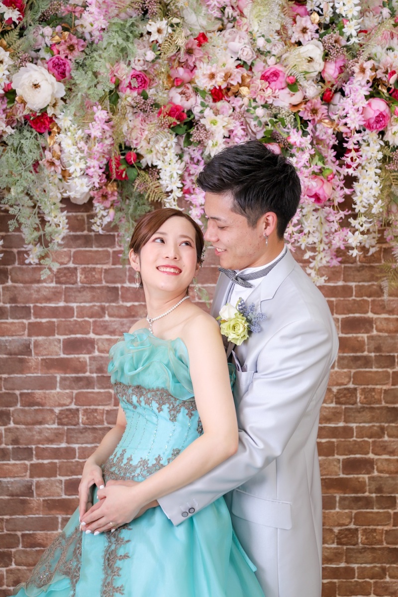 カラードレスもお召し頂きました！