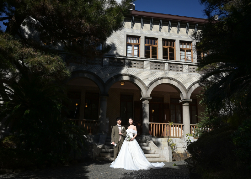 文化財の旧神谷伝兵衛稲毛別荘でのご撮影！