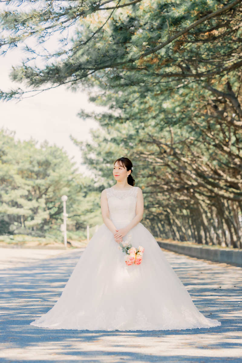 ご新婦様のソロショット