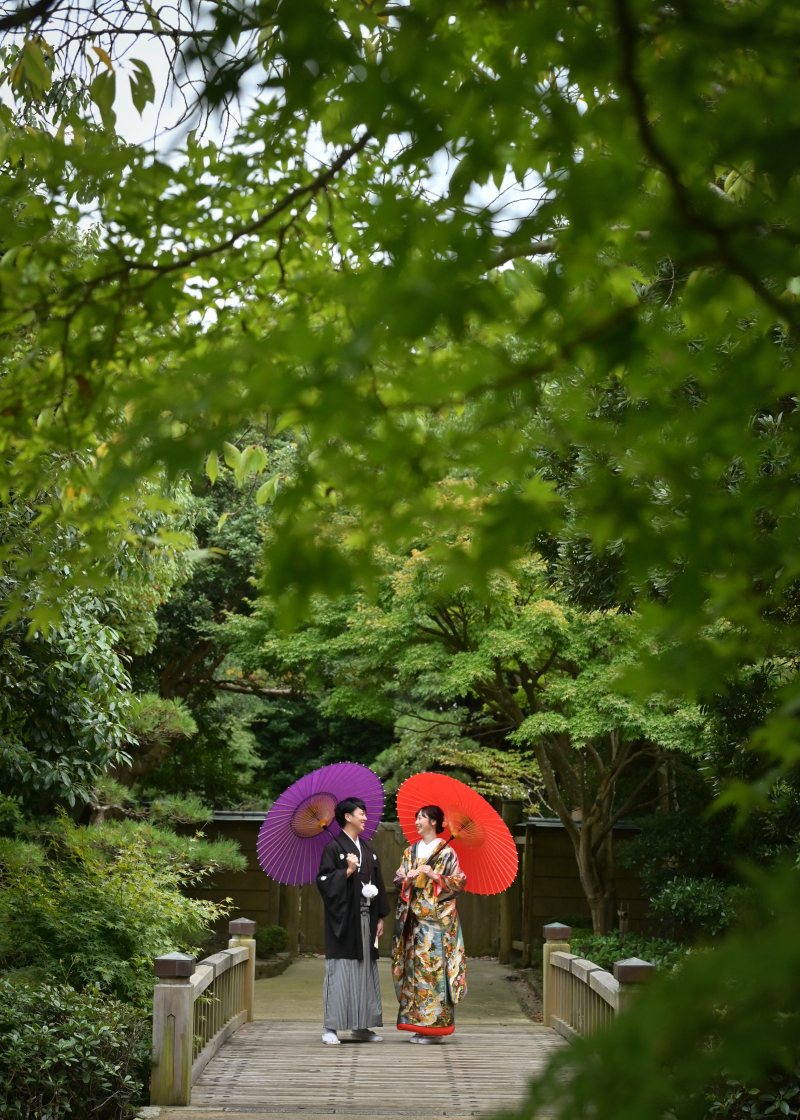 色打掛とカラードレス