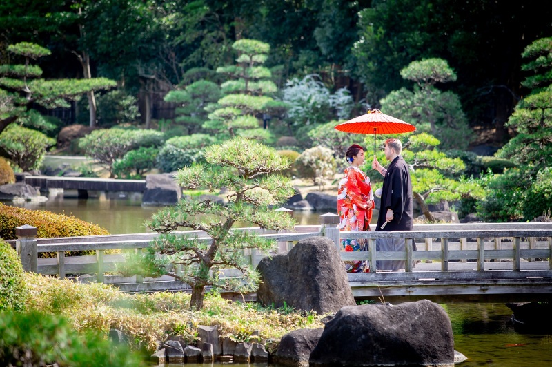 自然豊かな見浜園