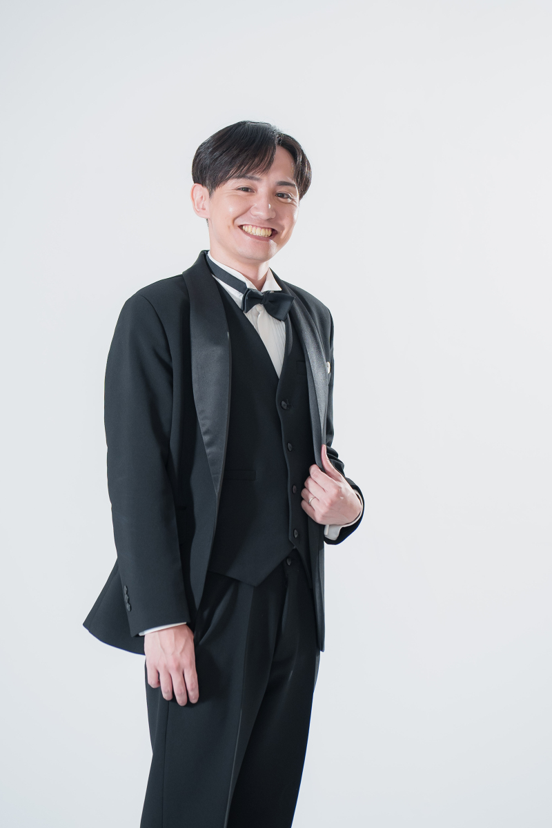 ご新郎様のソロショット♪