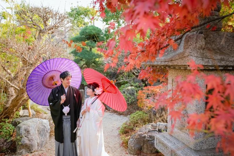 四季亭のもみじ