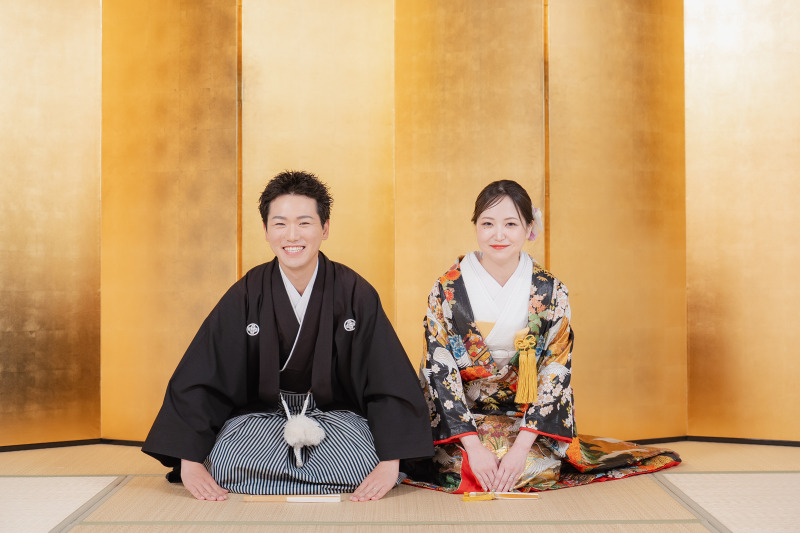 定番の正座ショット