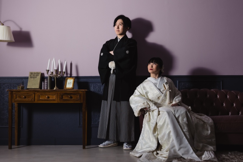 -ソファのあるシックなブース-