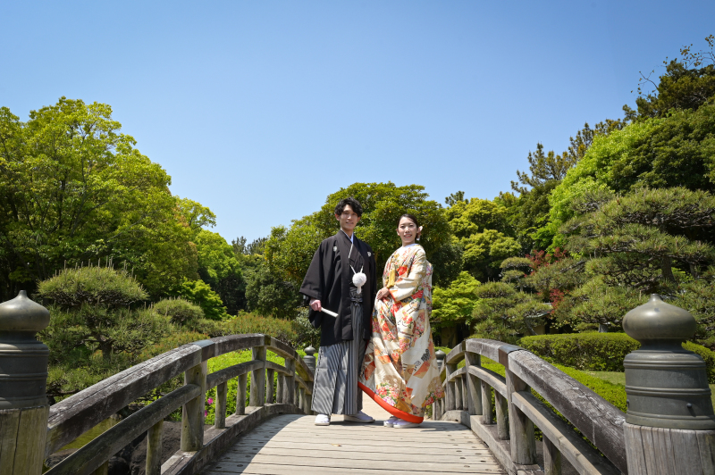 日本庭園の見浜園