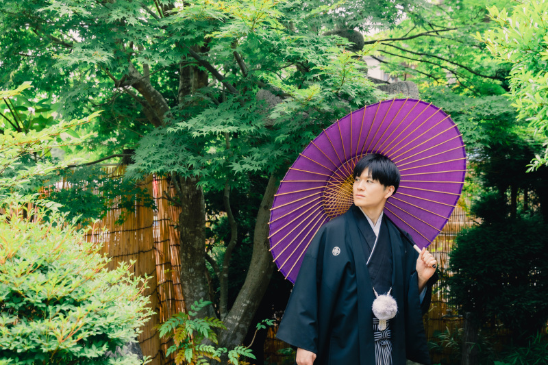 ご新郎様ソロショット