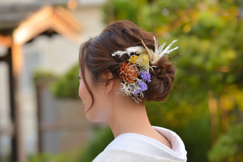 持ち込み髪飾り