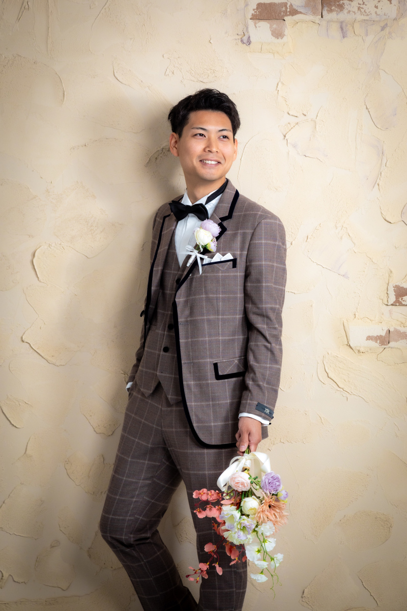 ご新郎様はタキシード