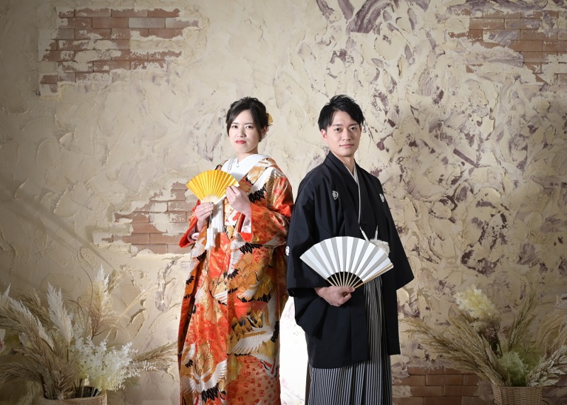 スタジオには多くの背景がございます