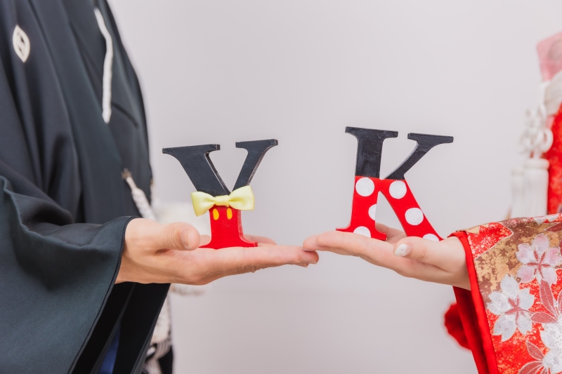 オリジナルイニシャルブロック♫