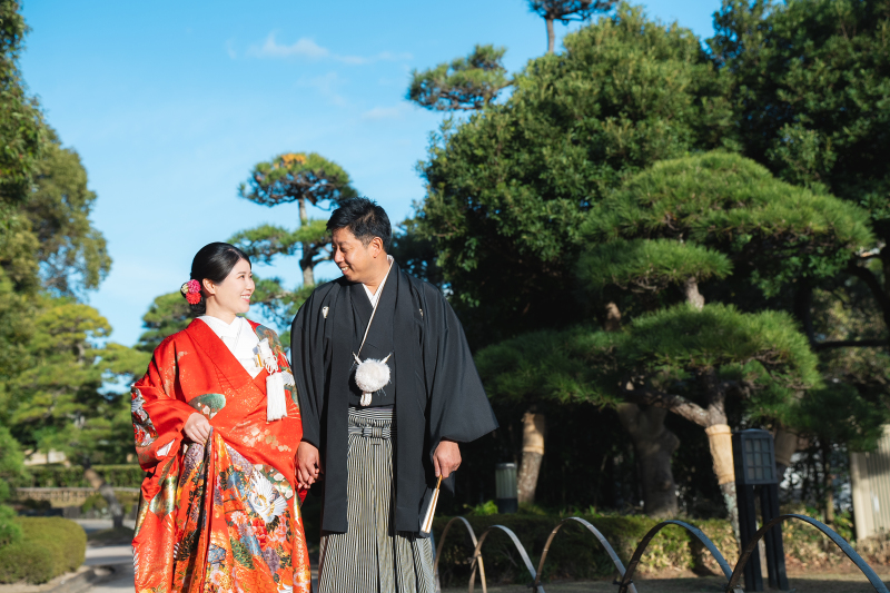 日本庭園でのご撮影♪