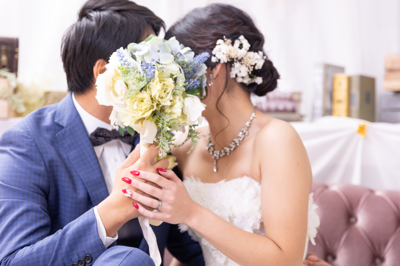 顔隠しショット♡