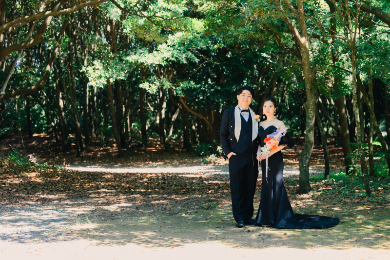 続いて洋装での撮影がスタートです!