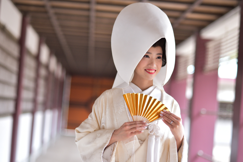 かつら・綿帽子もお似合いです♡