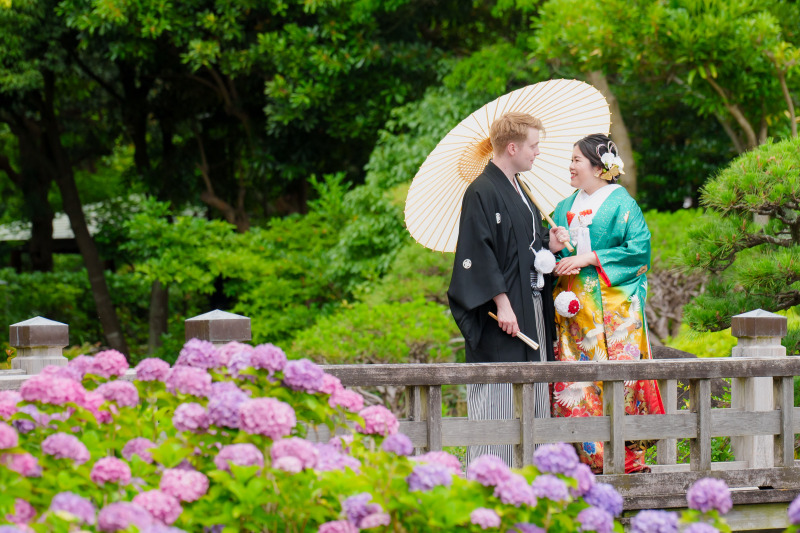 -庭園のあじさい-