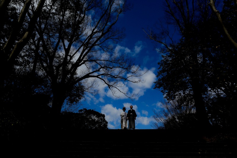 厳かな雰囲気で・・・