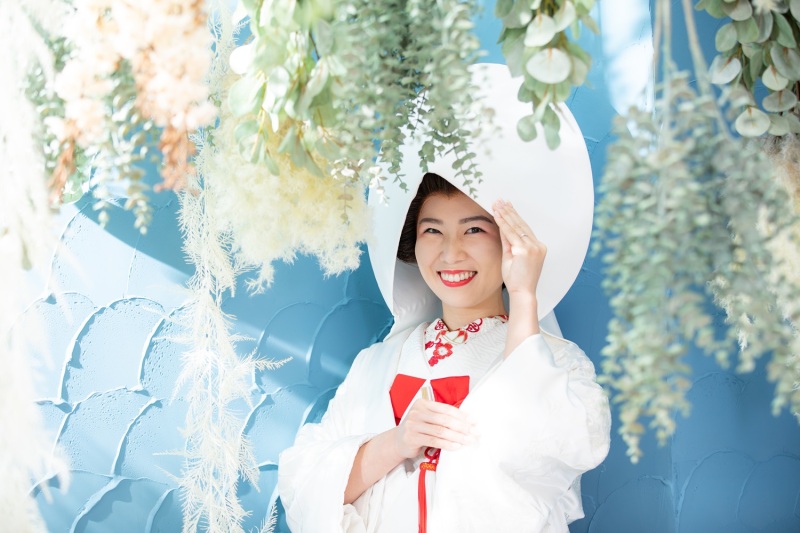 ご新婦様のソロショット