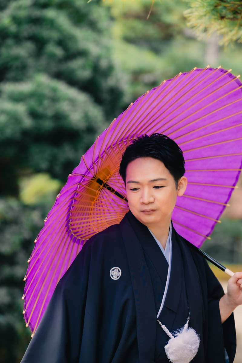 ご新郎様ソロショット