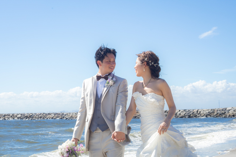 稲毛海浜公園で洋装撮影！！