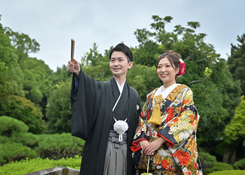 刺繍半衿＆和装小物