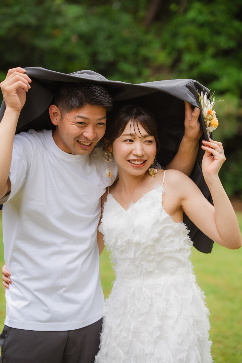 雨を活かした撮影