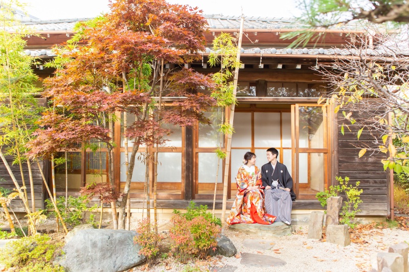 秋晴れの縁側☀