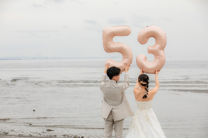 -色直しをして海ロケーションへ-