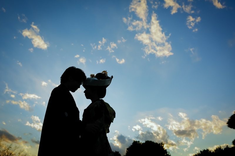 シルエットショット