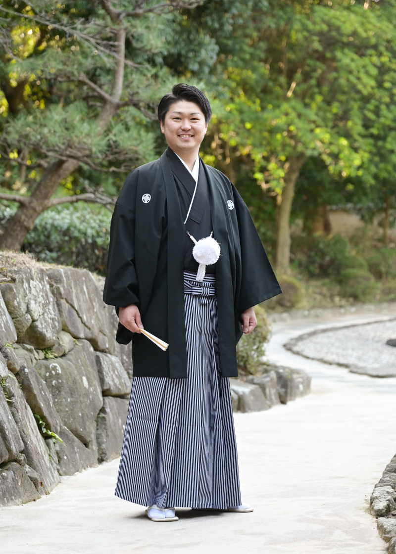 ご新郎様ソロショット