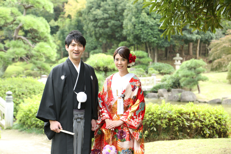 見浜園での一枚