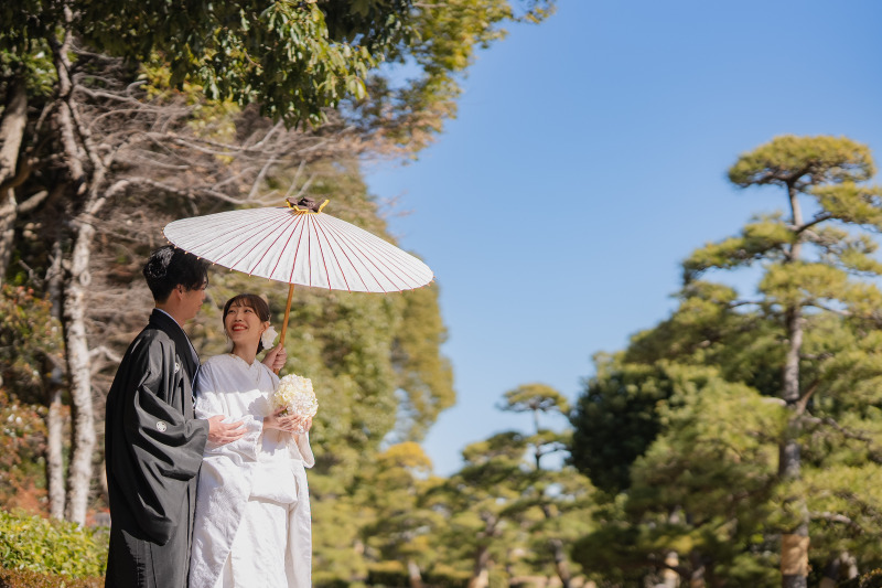 1年中緑がある見浜園