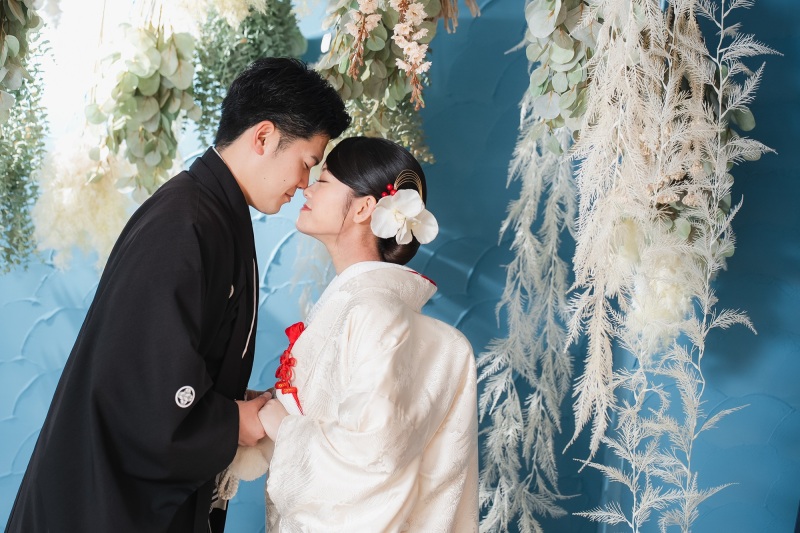 顔を合わせて、、、