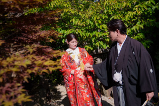 四季亭で2着撮影