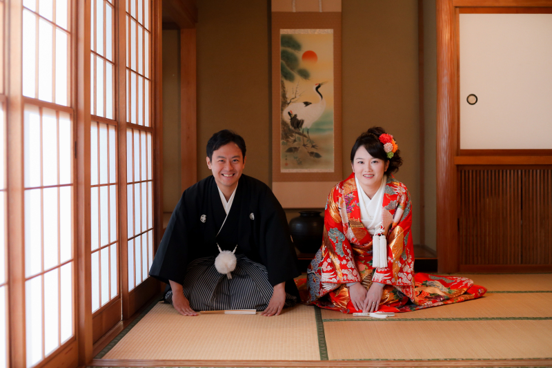 定番のご挨拶ポーズ