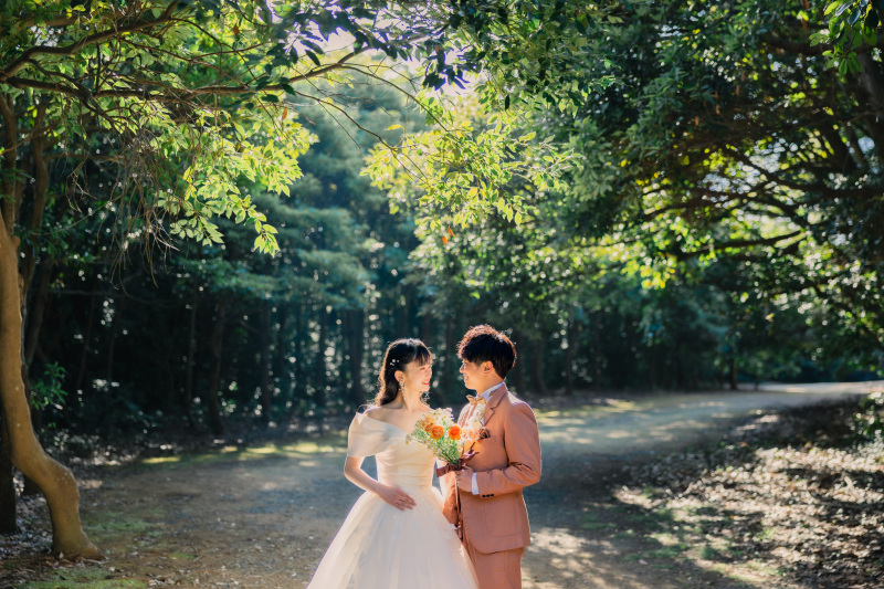稲毛海浜公園は森でのご撮影も!
