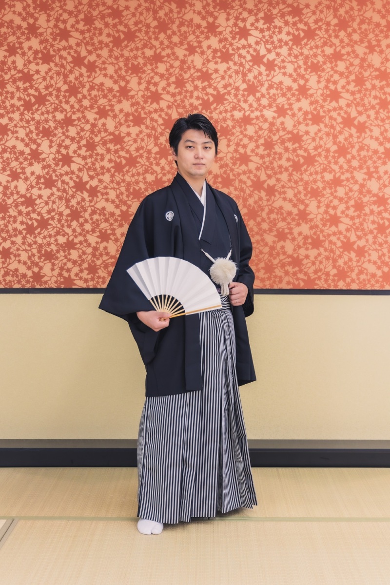 ご新郎様ソロショット