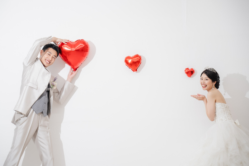 バルーンを使って♡