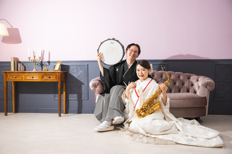 【スタジオ撮影】楽器をお持ち込み♬