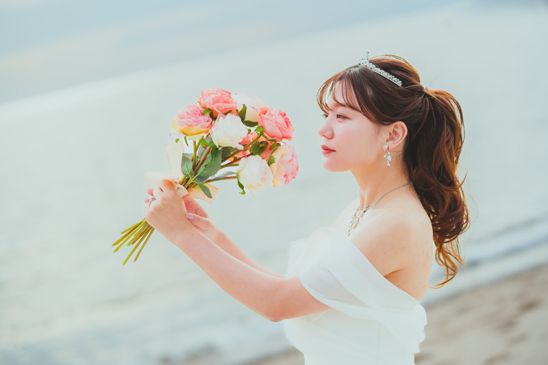 ご新婦様のソロショット