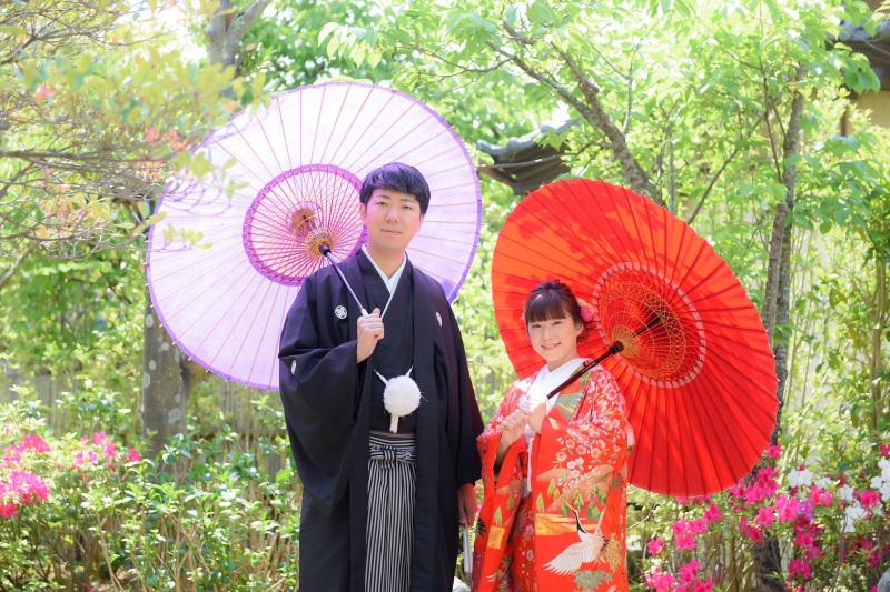 ツツジが見頃でした♡