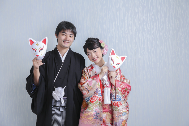 スタジオで楽しくポップな写真♡