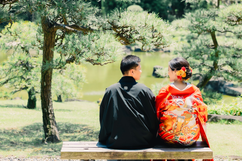 1年中緑がある見浜園