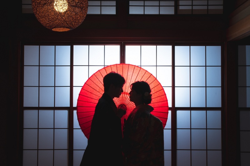 シルエット写真も♡