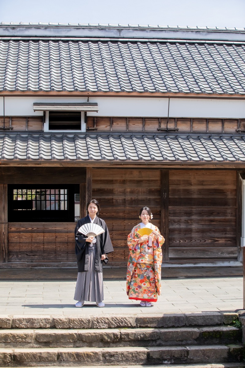 -レトロな街並み-