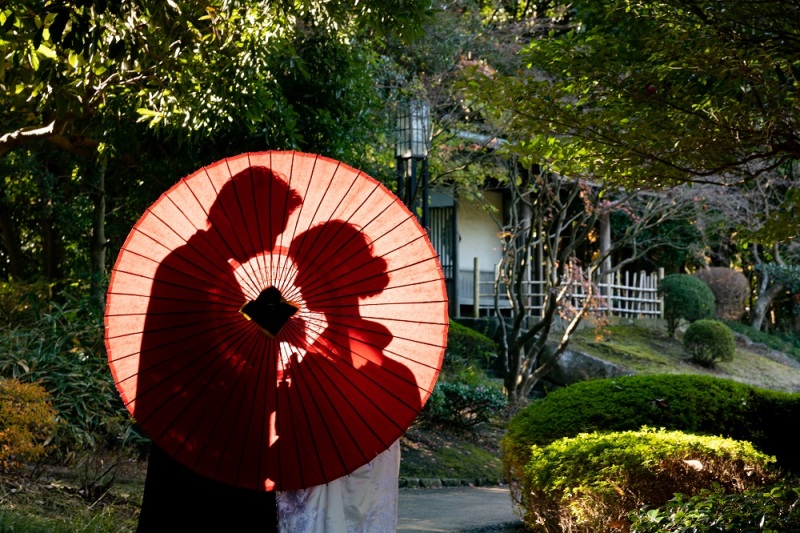 華雅苑　千葉店_庭園で撮影できる